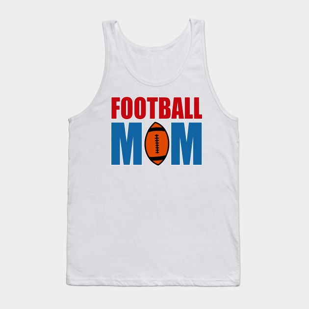 Football Mama Tank Top by slawers